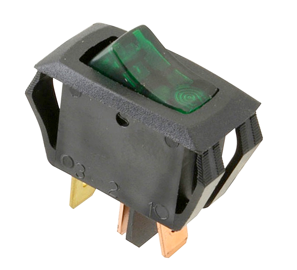 (image for) Server Products 86032 Rocker Switch On/Off DPST Lit - Click Image to Close